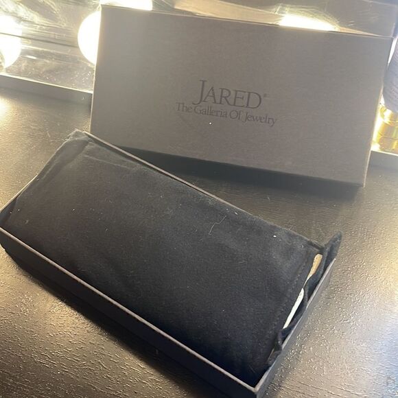 Jared WOLF London Travel Jewelry Roll Cream Leather storage box snakeskin - Picture 9 of 12